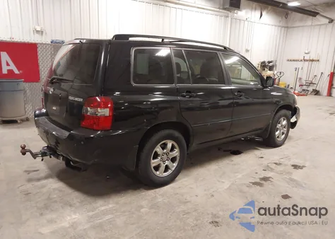 2005 Toyota Highlander V6 from USA, damaged, VIN JTEDP21A050077261